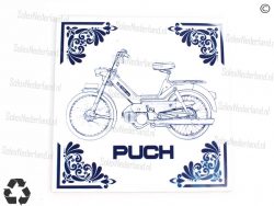 Puch Logo Tegel 15x15