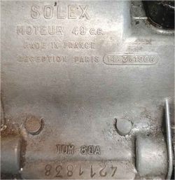 Solex motornummer bouwjaar